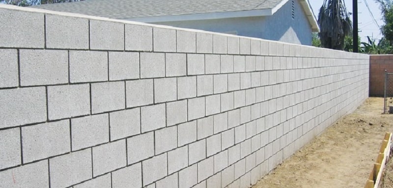 giá gạch block xây tường rào