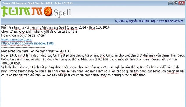 phần mềm kiểm tra lỗi chính tả tiếng việt trong word
