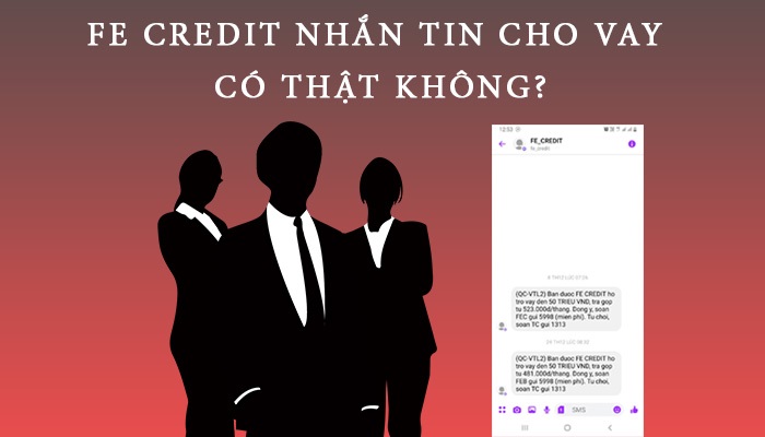 fe credit gửi tin nhắn cho vay